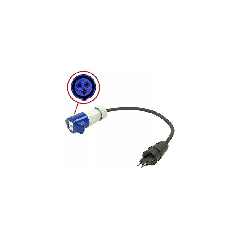 Cee connection ch extension adapter 230v 0 3m
