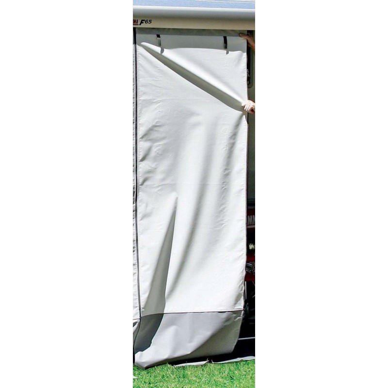 Front panel for the privacy fiamma awning