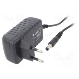 1 pcs x POS - POSB05200A-2555 - Power supply: switched-mode, plug, 5VDC, 2A, 10W, Plug: EU, 81.27%