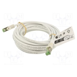 1 pcs x Goobay - 61108 - Patch cord, S/FTP, Cat 8.1, stranded, Cu, LSZH, white, 7.5m, 26AWG