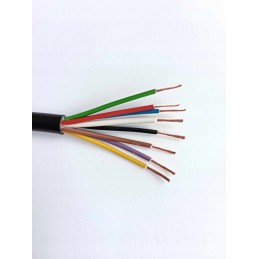Electric cable, 8-core cable, 7x1 1 5mm, flexible