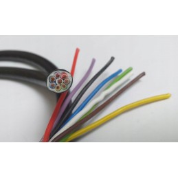 Electric cable, 8-core cable, 7x1 1 5mm, flexible