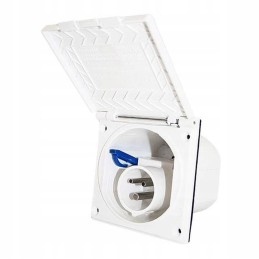 Power socket for a 230v cee current haba camper