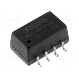 1 pcs x AIMTEC - AM1L-0505S-NZ - Converter: DC/DC, 1W, Uin: 4.5÷5.5V, Uout: 5VDC, Iout: 200mA, SMD