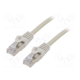 1 pcs x GEMBIRD - PP6-LSZH-5M - Patch cord, F/UTP, 6, stranded, CCA, LSZH, 5m, RJ45 plug,both sides