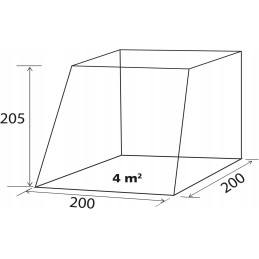 Brunner comet rear vestibule tent vw t5 t6