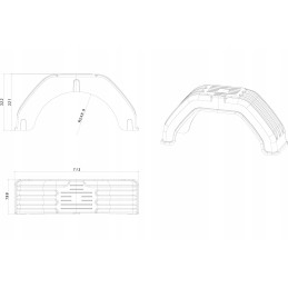 Fender 13 14 for trailer trailer