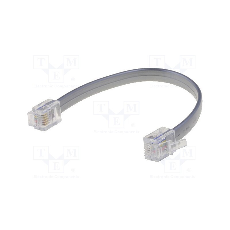 1 pcs x MICROCHIP TECHNOLOGY - 07-00024 - Connection cable, RJ11, MPLAB-ICD3,MPLAB-REAL-ICE