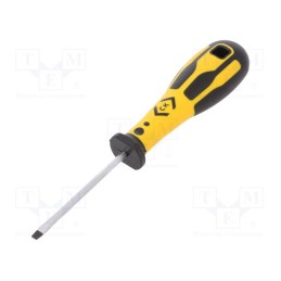 1 pcs x C.K - T49110-040 - Screwdriver, slot, SL 4, Dextro, Blade length: 75mm