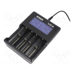 1 pcs x XTAR - VC4 - Charger: microprocessor-based, Li-Ion,Ni-MH, 1A