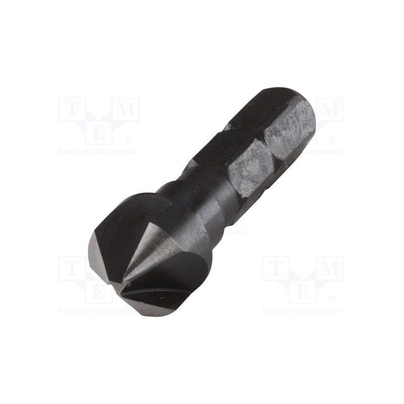 1 pcs x WOLFCRAFT - 2583000 - Countersink, 10mm, tinware,wood,plastic