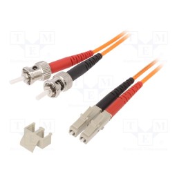 1 pcs x LAPP - 29032202 - Fiber patch cord, OM2, LC/UPC,ST/UPC, 2m, Optical fiber: 50/125um