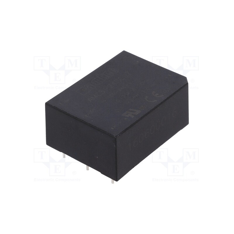 1 pcs x AIMTEC - AME5-24SCJZ - Converter: AC/DC, 5W, 85÷264VAC, Usup: 120÷370VDC, Uout: 24VDC, 82%