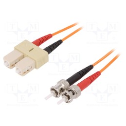 1 pcs x LAPP - 29021202 - Fiber patch cord, OM2, SC/UPC,ST/UPC, 2m, Optical fiber: 50/125um