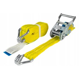 Lashing strap 4m 35mm 2t yellow, securing the trailer load