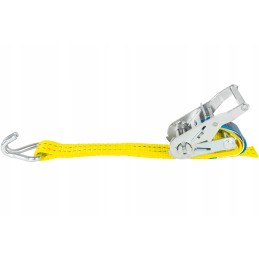 Lashing strap 4m 35mm 2t yellow, securing the trailer load
