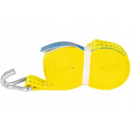 Lashing strap 4m 35mm 2t yellow, securing the trailer load