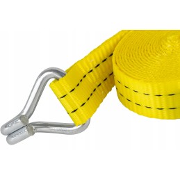 Lashing strap 4m 35mm 2t yellow, securing the trailer load