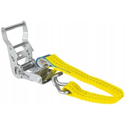 Lashing strap 4m 35mm 2t yellow, securing the trailer load