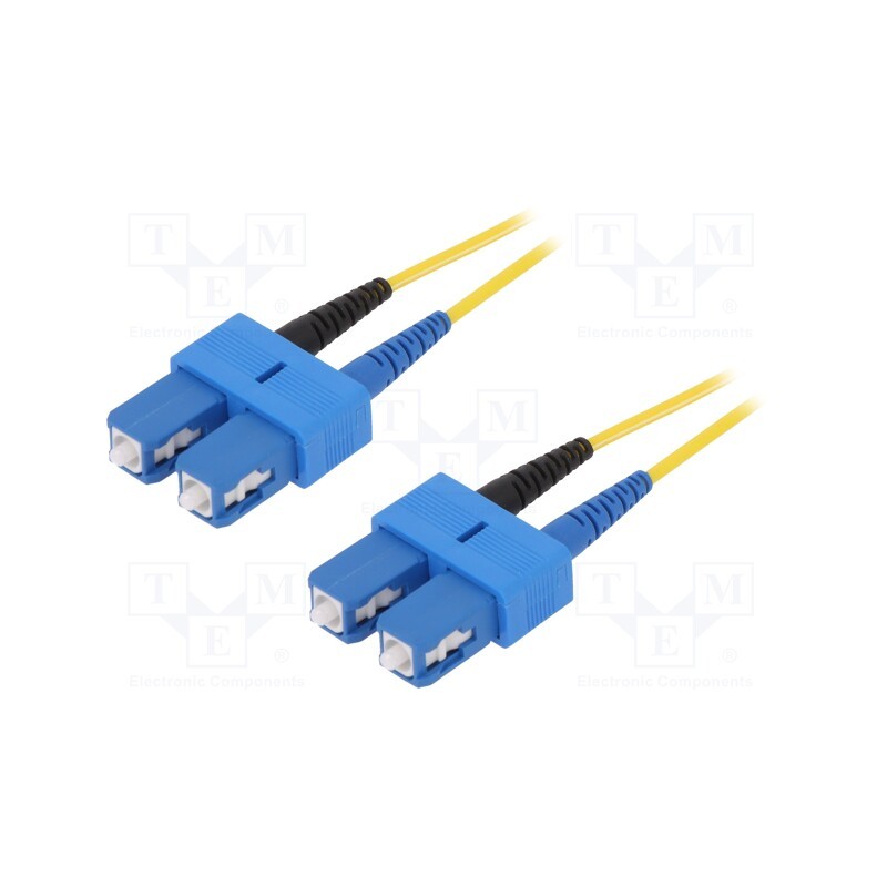 1 pcs x LAPP - 29011902 - Fiber patch cord, OS2, SC/UPC,both sides, 2m, LSZH, yellow