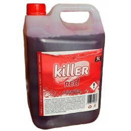 Liquid concentrate for tourist toilets 5l red