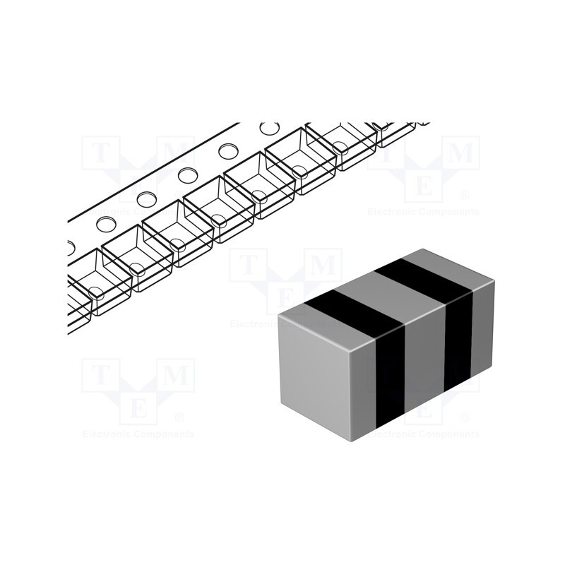 10 pcs x MURATA - NFM18PS474R0J3D - Filter: anti-interference, SMD, 0603, 2A, 6.3VDC, ±20%, 30mΩ, 470nF