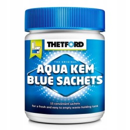 Aqua cream blue toilet sachets 15 pcs thetford