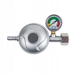 Gas reducer with a pressure gauge of 37 mbar maan