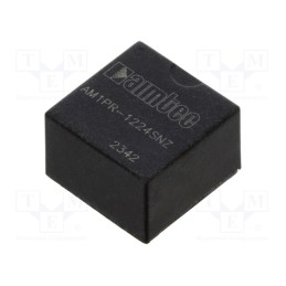 1 pcs x AIMTEC - AM1PR-1224SNZ - Converter: DC/DC, 1W, Uin: 9÷18V, Uout: 24VDC, Iout: 420mA, DIP7, THT