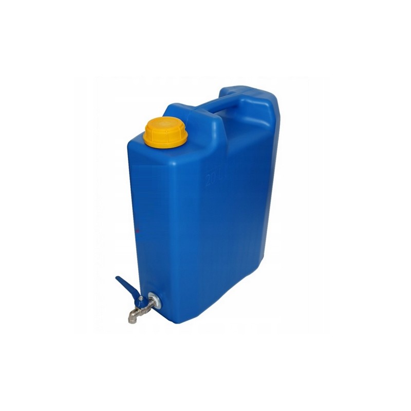 Banka container, water canister with tap, 15 liters