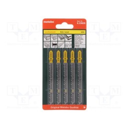 1 set x METABO - 623635000 - Hacksaw blade, wood,chipboard, 74mm, CLEAN WOOD, 5pcs.