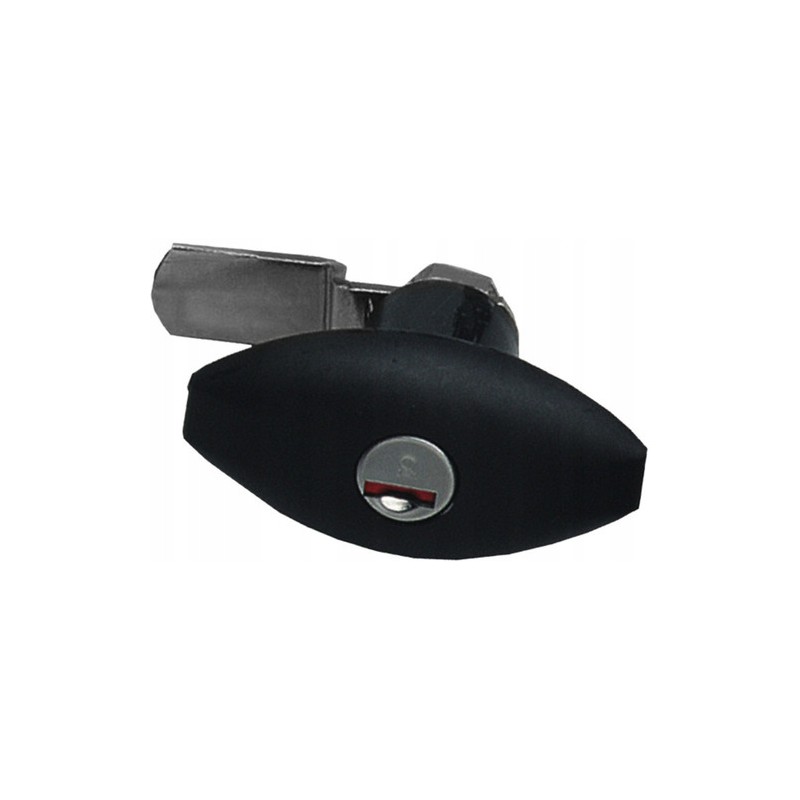 Black zadi ellipse trunk lid lock