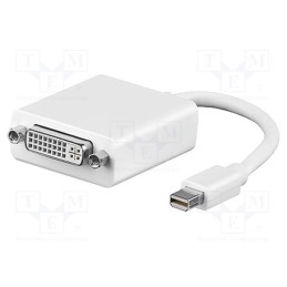 1 pcs x Goobay - 51728 - Adapter, DVI-D (18+1) socket,mini DisplayPort plug