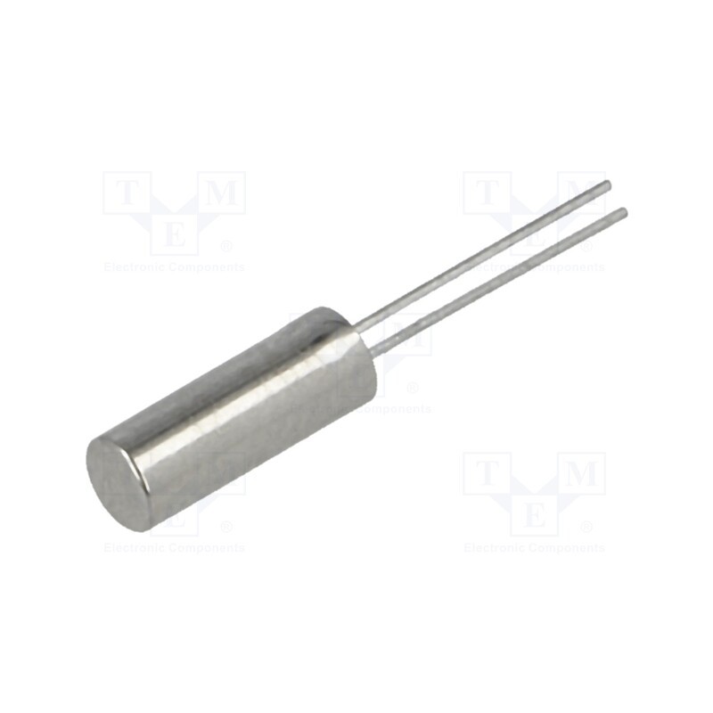 10 pcs x IQD FREQUENCY PRODUCTS - LFXTAL002996BULK - Resonator: watch, 32.768kHz, ±15ppm, 12.5pF, THT, TC38, Ø3.1x8mm
