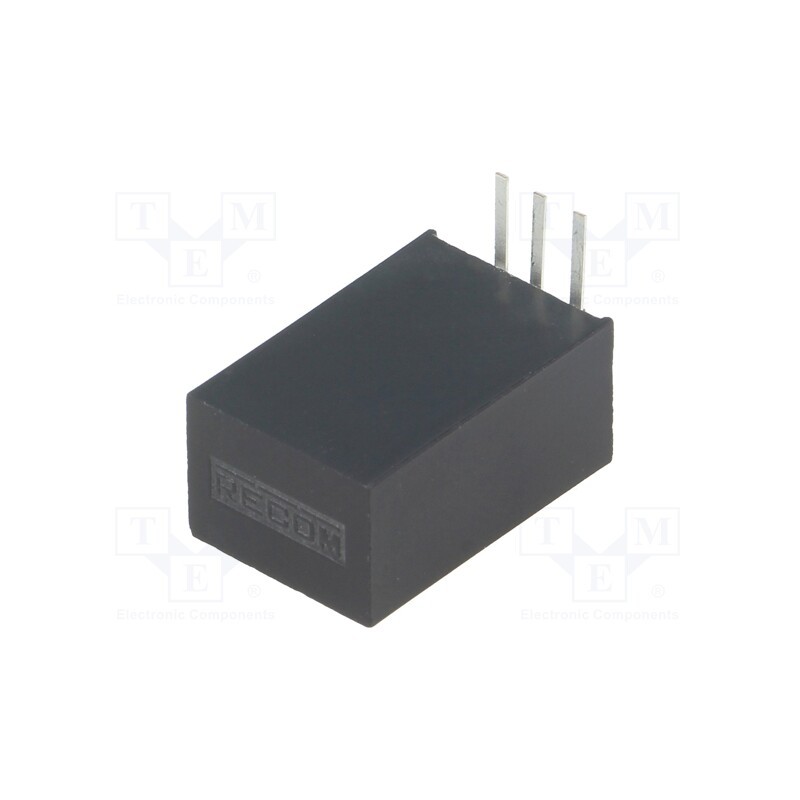 1 pcs x RECOM - R-78B5.0-1.0L - Converter: DC/DC, 5W, Uin: 6.5÷32V, Uout: 5VDC, Iout: 1A, SIP3, PCB