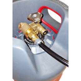 Unf cylinder cap gasbank duo multi pvc hoses 8