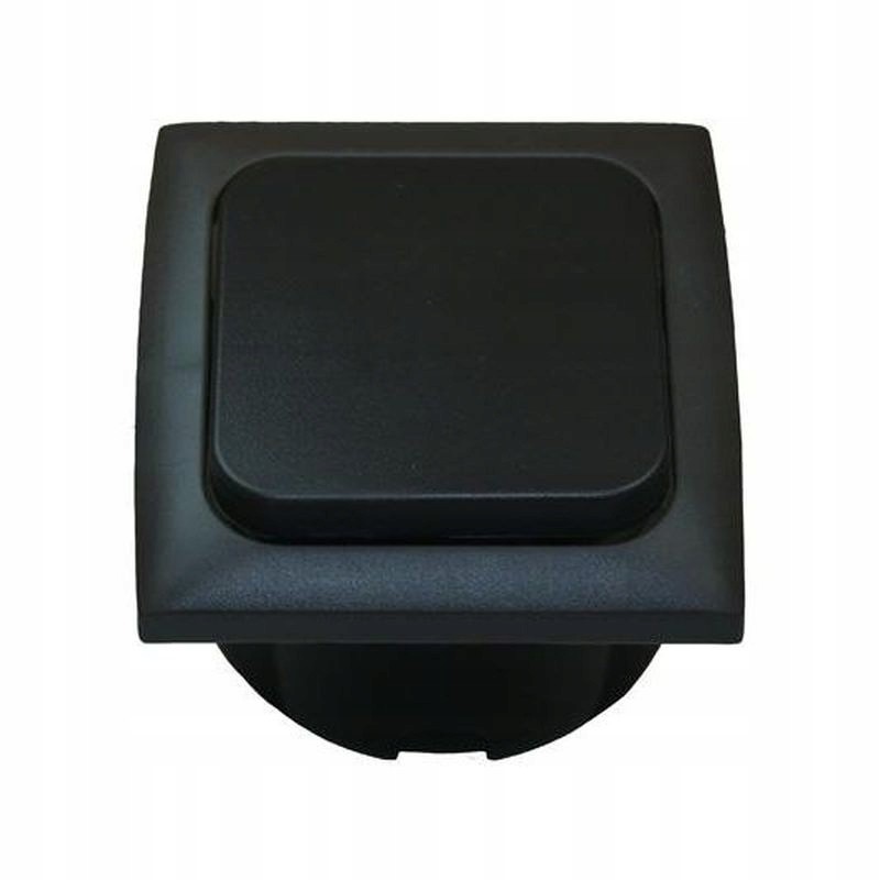 Campervan socket switch, black haba frame