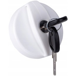 Water filler cap, nut, 2 keys, camper trailer