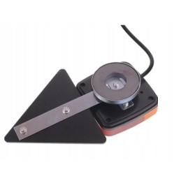 A set of lamps and lights for a magnet machine trailer