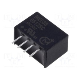 1 pcs x Murata Power Solutions - MEE3S0512SC - Converter: DC/DC, 3W, Uin: 4.5÷5.5V, Uout: 12VDC, Iout: 250mA, SIP
