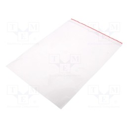 1 pcg x PLAST - 9254 - Self-seal bag, L: 250mm, Width: 190mm, Thick: 45um, polyetylene