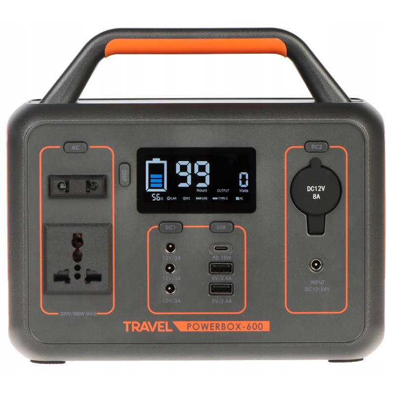 Portable emergency power supply 230v 230wh 300w