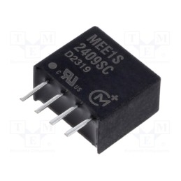 1 pcs x Murata Power Solutions - MEE1S2409SC - Converter: DC/DC, 1W, Uin: 21.6÷26.4V, Uout: 9VDC, Iout: 111mA, SIP