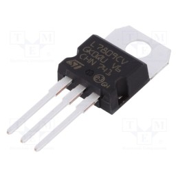 3 pcs x STMicroelectronics - L7809CV - IC: voltage regulator, linear,fixed, 9V, 1.5A, TO220AB, THT,