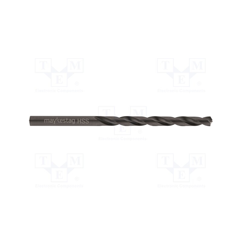1 pcs x ALPEN-MAYKESTAG - 50100520100 - Drill bit, for metal, Ø: 5.2mm, L: 132mm, Working part len: 87mm
