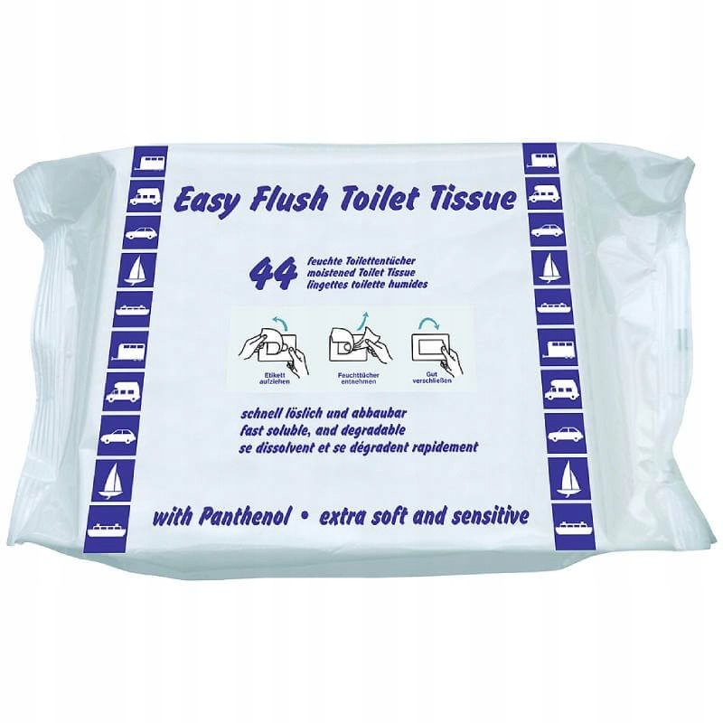 Easy flush wet paper 44 pcs yachticon