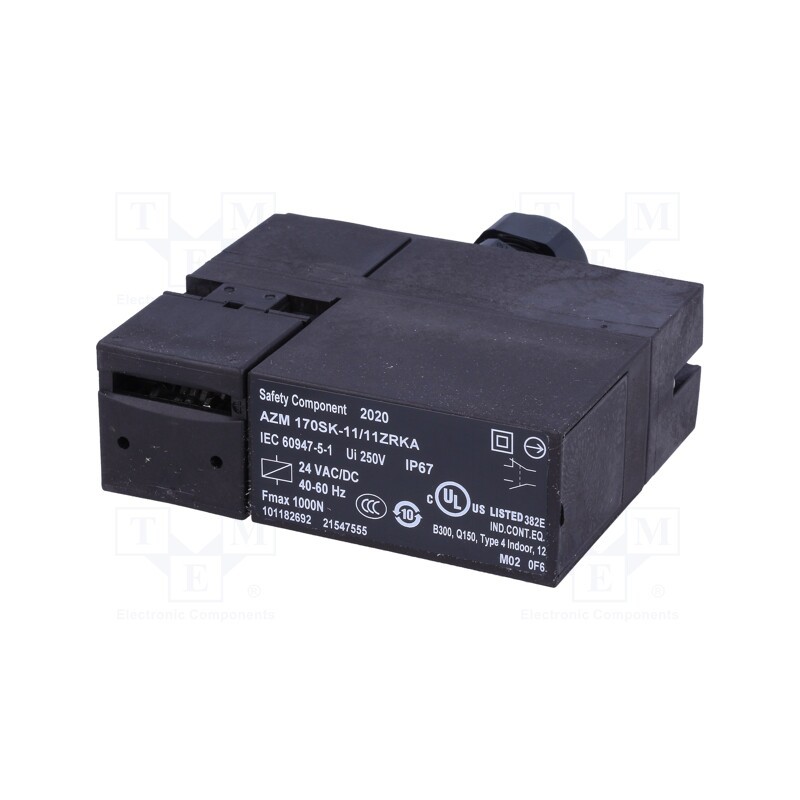 1 pcs x SCHMERSAL - AZM 170SK-11/11ZRKA 24VAC/DC - Safety switch: bolting, AZM 170, NC x2 + NO x2, IP67, plastic