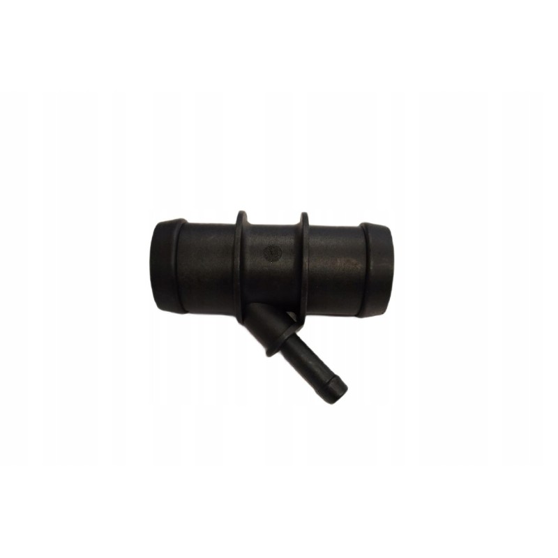 Hydraulic connection, cooling system tee, thin bevel, Linde trolley