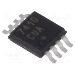 1 pcs x Analog Devices (MAXIM INTEGRATED) - MAX7410CUA+ - Filter: digital, switched capacitor, Butterworth,lowpass, uMAX8