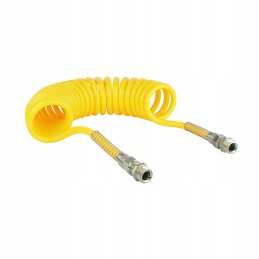 Pneum hose 7 5m m22 polyamide yellow hydrolider